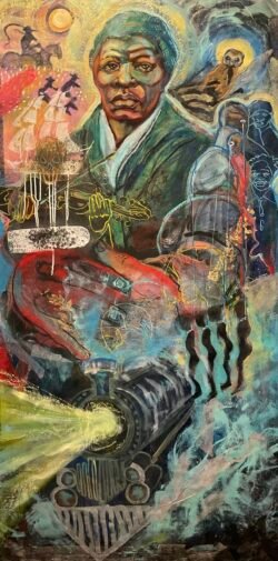 Mix Medium on Paper and Acrylic paint on board 1bba5480 d74e 4057 baa3 9b9cdfa485b5